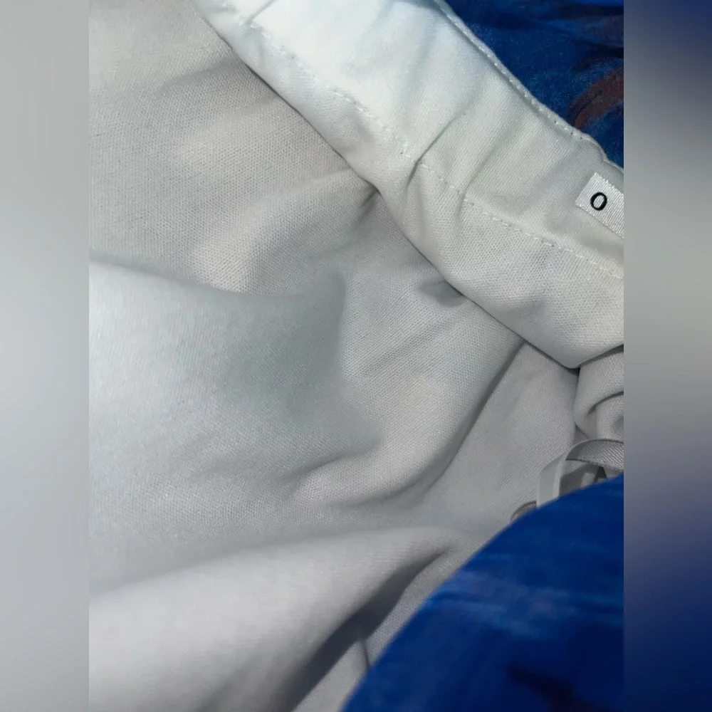 Maurices White, Blue & Pink floral strapless dress size 0 - Picture 11 of 16